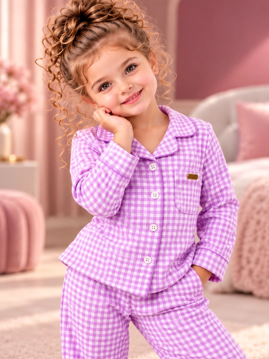 Пижама для девочек, пижама детская, детская пижама, 2–7 лет