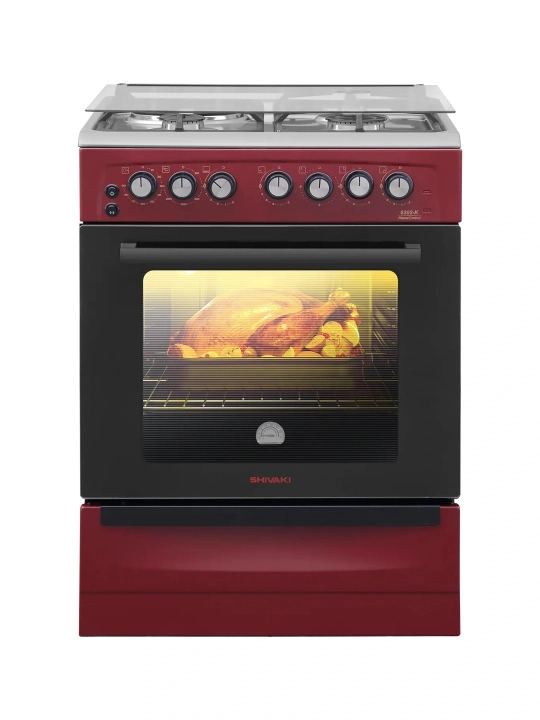 Плита Shivaki 6302-K, 3 конфорки, 65 л