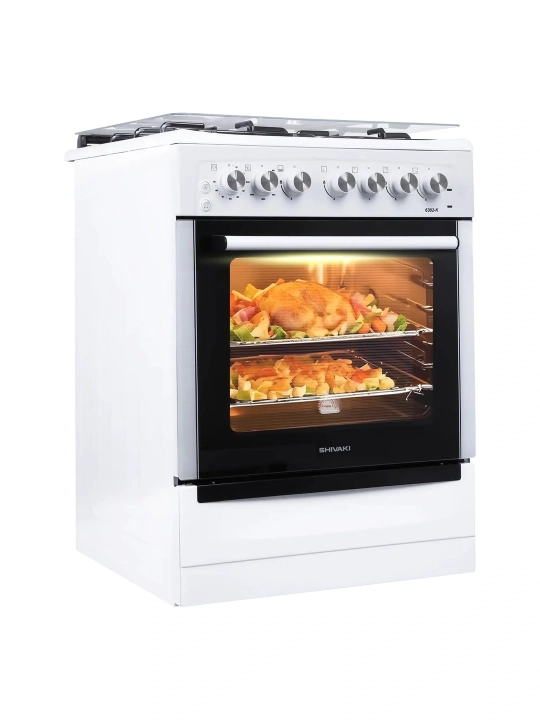 Плита Shivaki 6302-K, 3 конфорки, 65 л