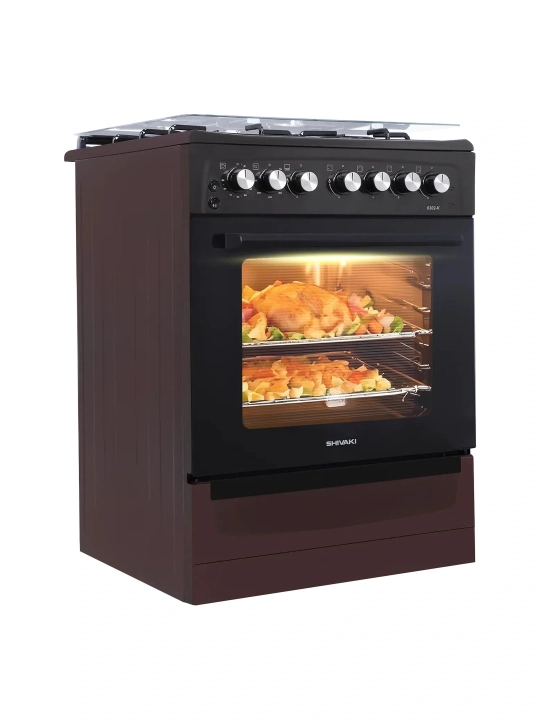 Плита Shivaki 6302-K, 3 конфорки, 65 л