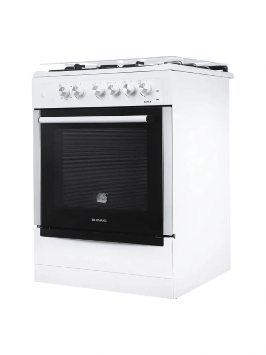 Плита Shivaki 6301-K, 3 конфорки, 65 л