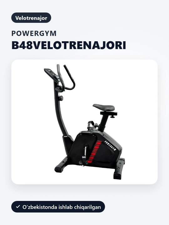 Велотренажер Powergym B48