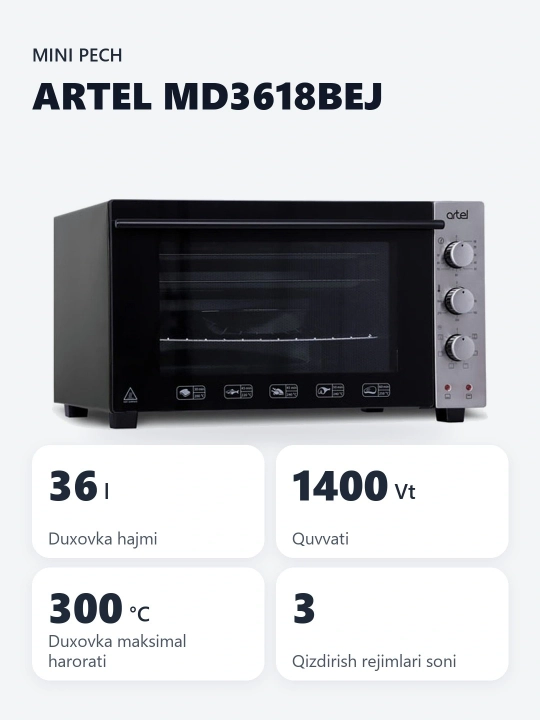 Artel MD-3618 Art-Retro Mini pech