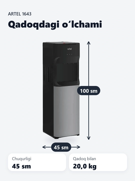 Кулер Artel 1643 С