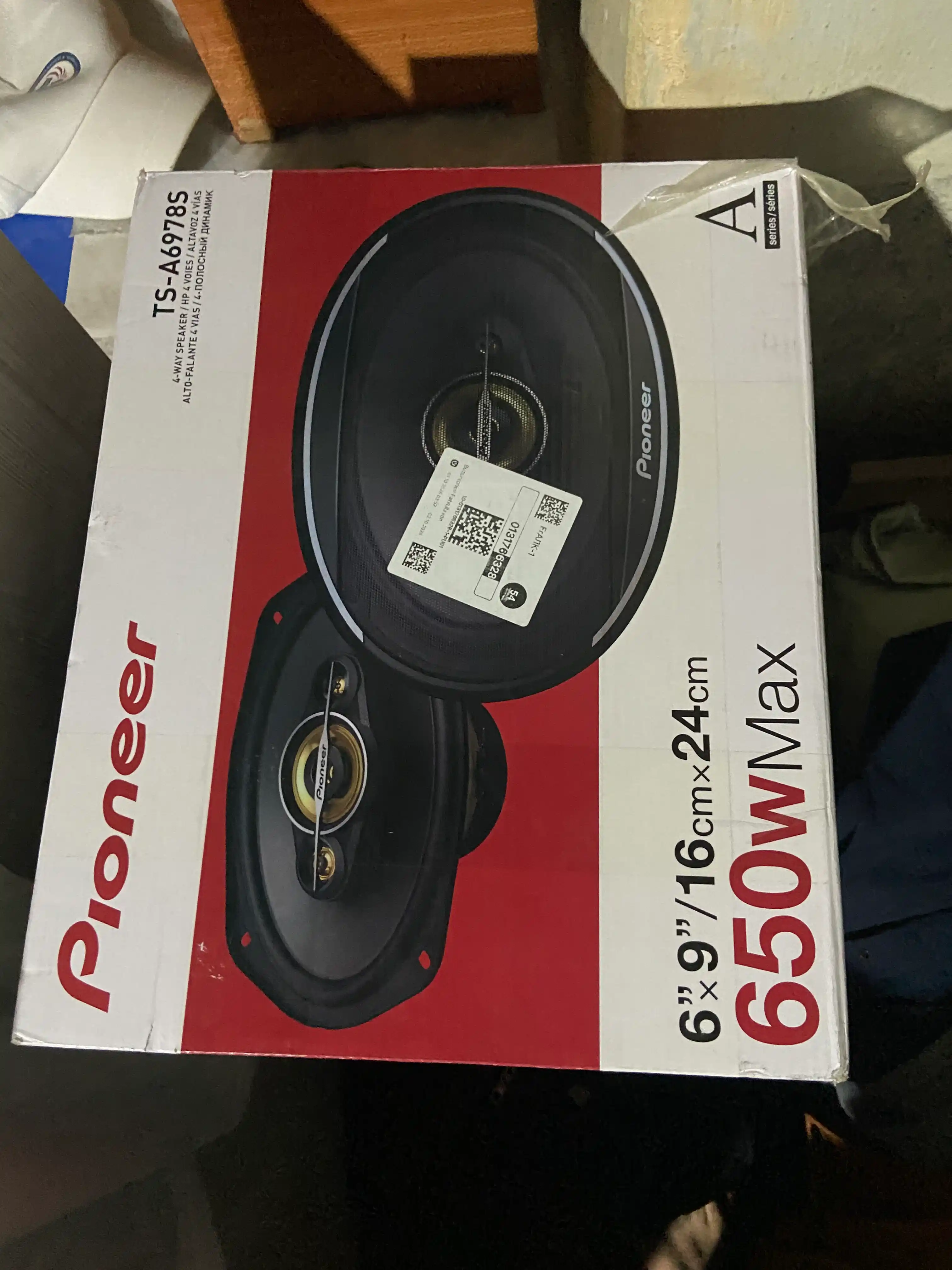 Автомобильные колонки Pioneer TS-A6978S, 6×9 дюймов, 4-полосные, 650 Вт