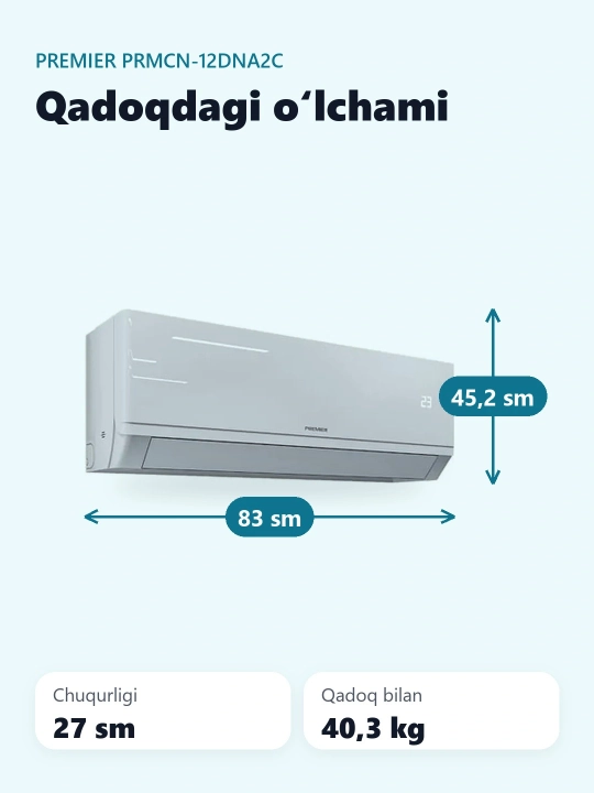 Konditsioner Premier Chimyon PRMCN-12DNA2C