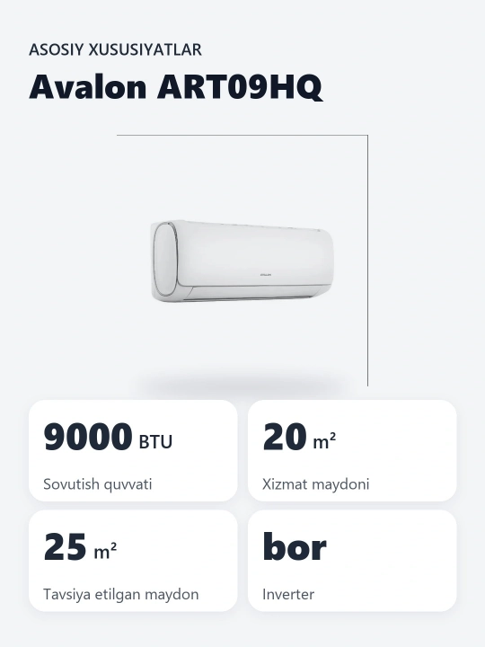 ARTEL Avalon ART09HQ