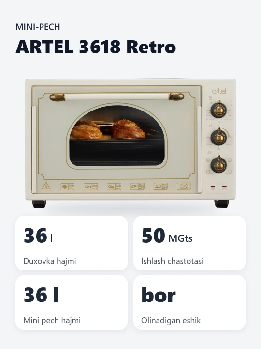 Mini pech Artel 3618 Retro