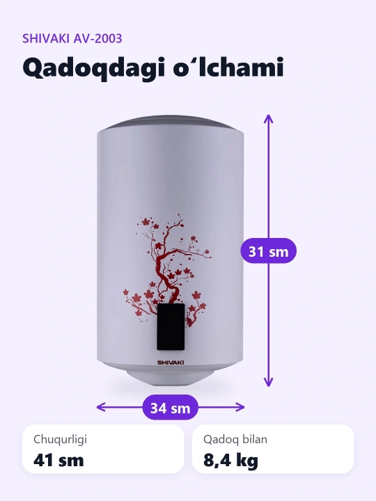 Shivaki AV-2003 Changyutgich