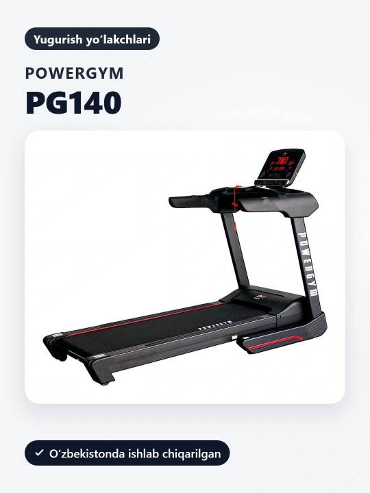 PowerGym PG-140 yugurish yo'lakchasi