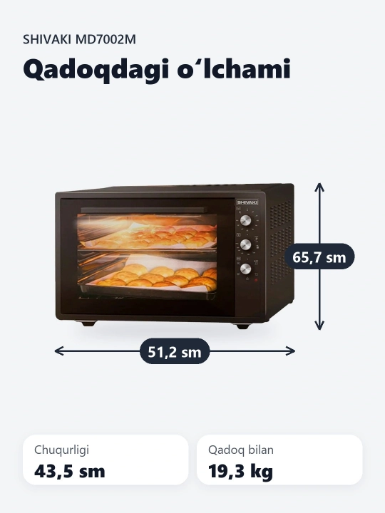 Mini pech SHIVAKI MD-7002 M