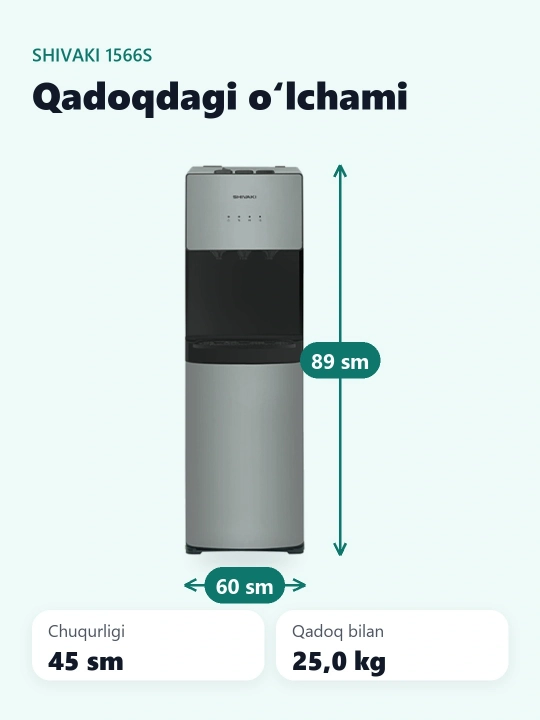 Kuler Shivaki SHIV-1566 S