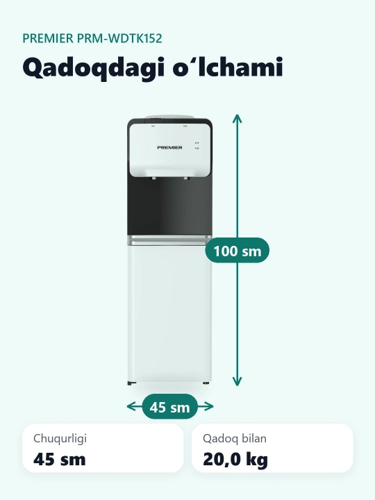 Suv uchun kuler Premier PRM-WDTK152