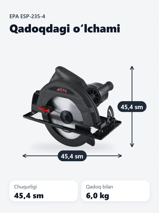 Diskli arra EPA ESP-235-4