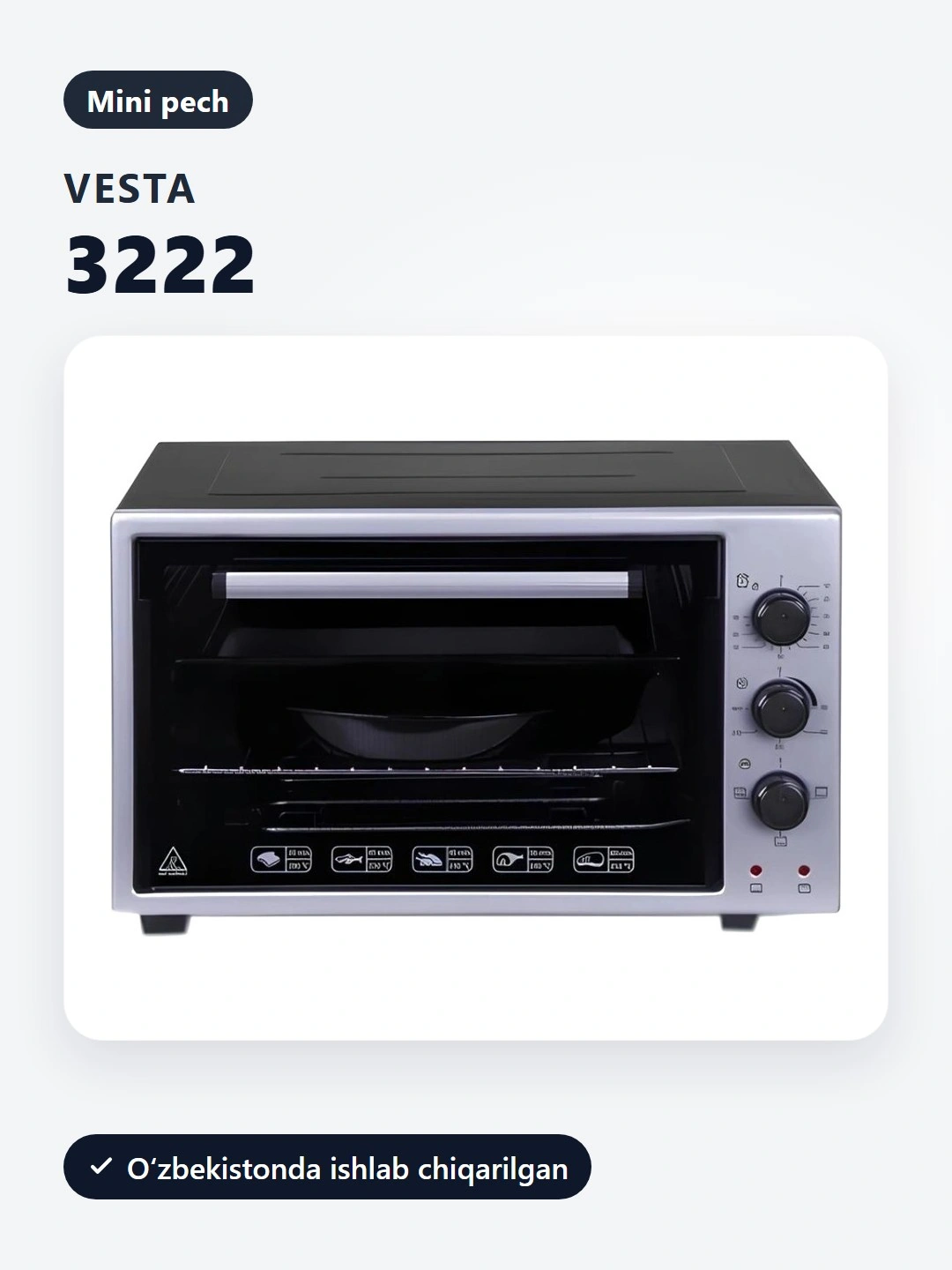 Mini pech Vesta 3222, 3622 E - 