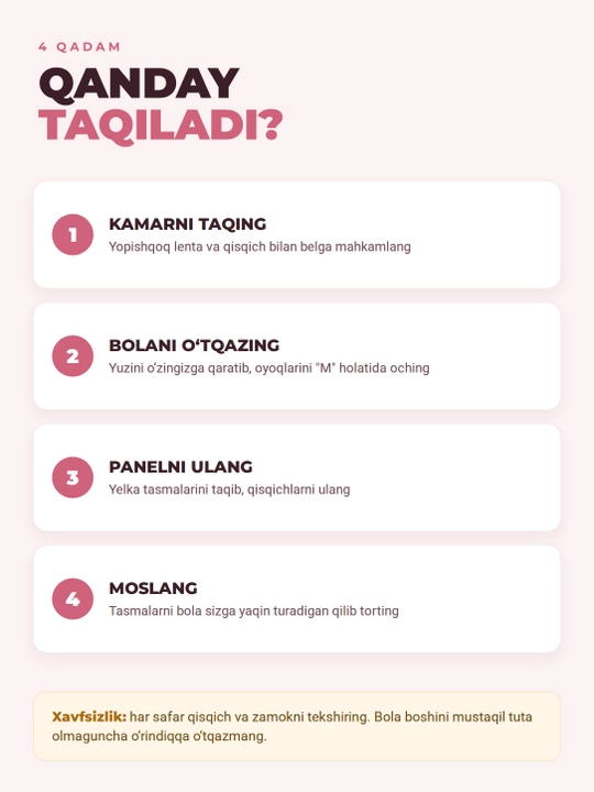 Bola ko'targich hip seat, o'rindiqli kenguru, nafas oluvchi to'r, ajraladigan panel