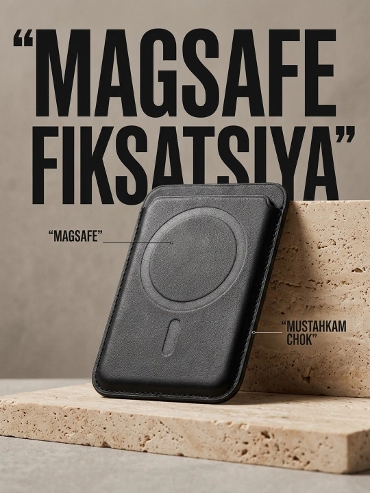 MagSafe magnitli karta hamyonlari va telefon podstavkalari (LC-01 va LC-02 Stand)