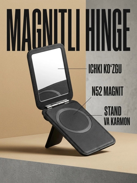 Магнитные кошельки-картхолдеры и подставки MagSafe для телефона (LC-01 и LC-02 Stand)