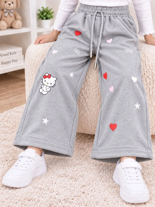 Спортивные брюки для девочек, 2–7 лет