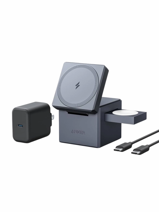 Anker 3-in-1 Cube with MagSafe zaryadlash stansiyasi
