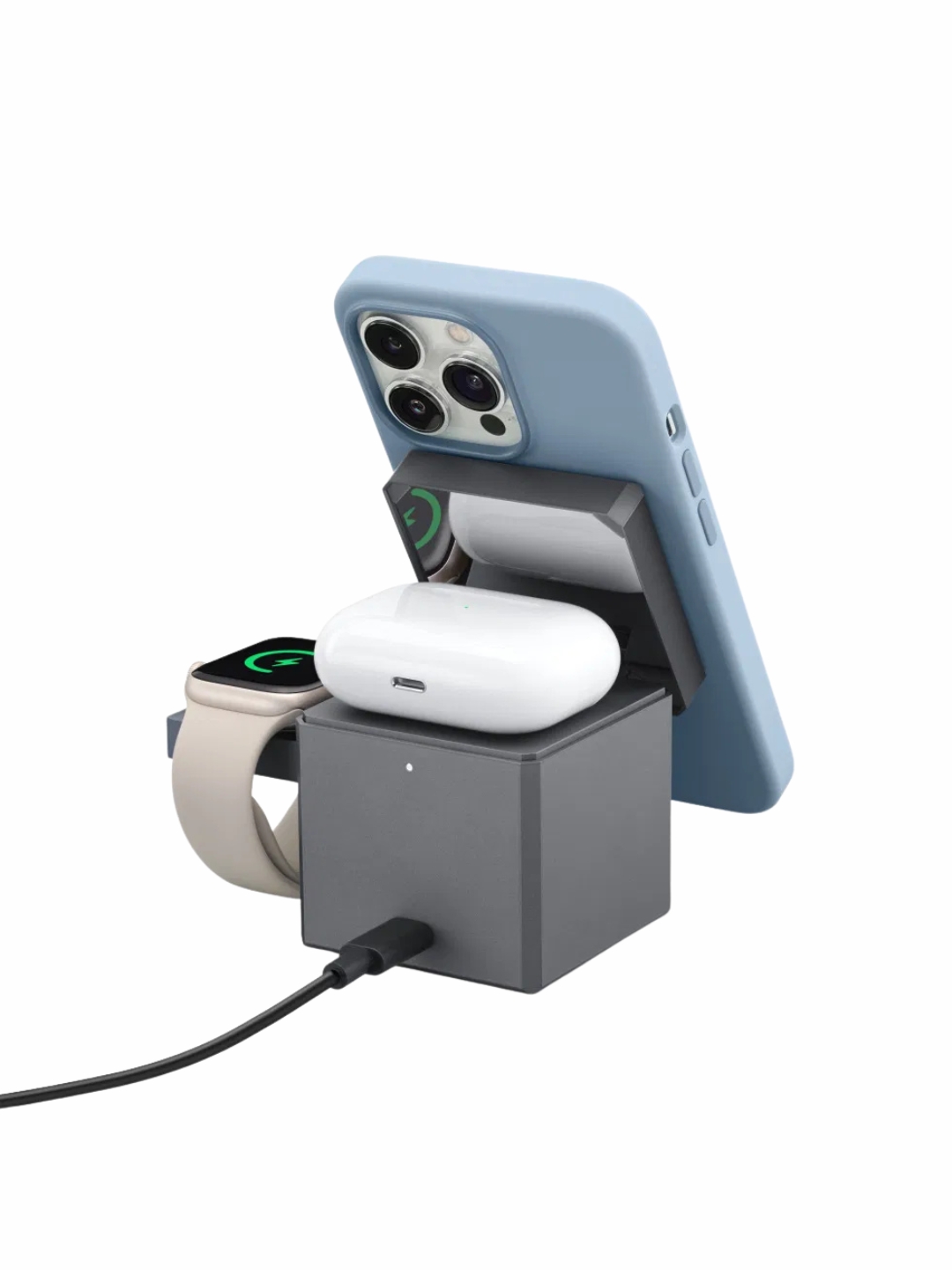 Anker 3-in-1 Cube with MagSafe zaryadlash stansiyasi