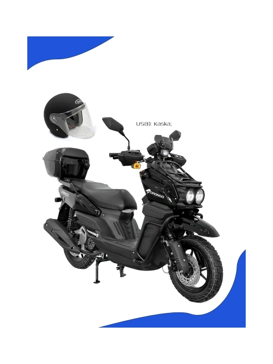 Бензиновый скутер drongo TANK, объемом 150 куб