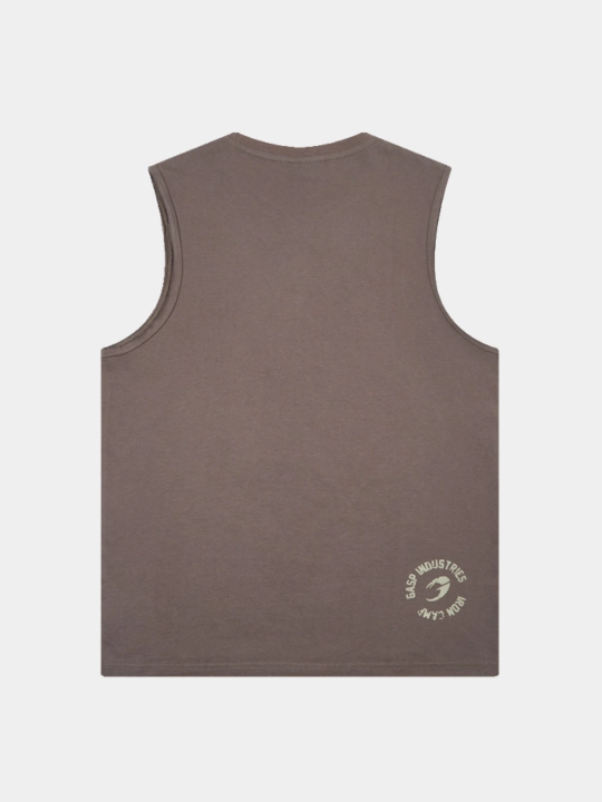 Klassik retro uslubdagi yengsiz bodibilding maykasi "Gasp Iron Camp"
