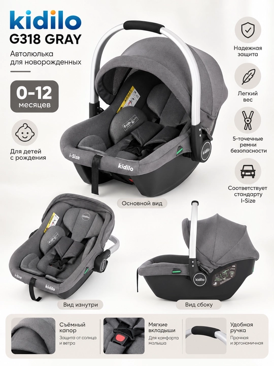 Автокресло детское KIDILO
