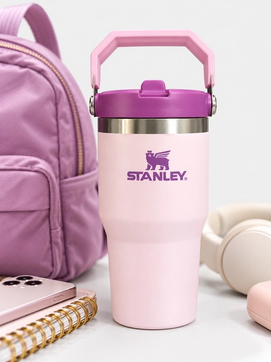 STANLEY IceFlow termoslari, 600 ml, suv o'tkazmaydigan, ushlashga qulay, bolalar uchun