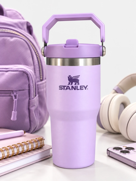 STANLEY IceFlow termoslari, 600 ml, suv o'tkazmaydigan, ushlashga qulay, bolalar uchun