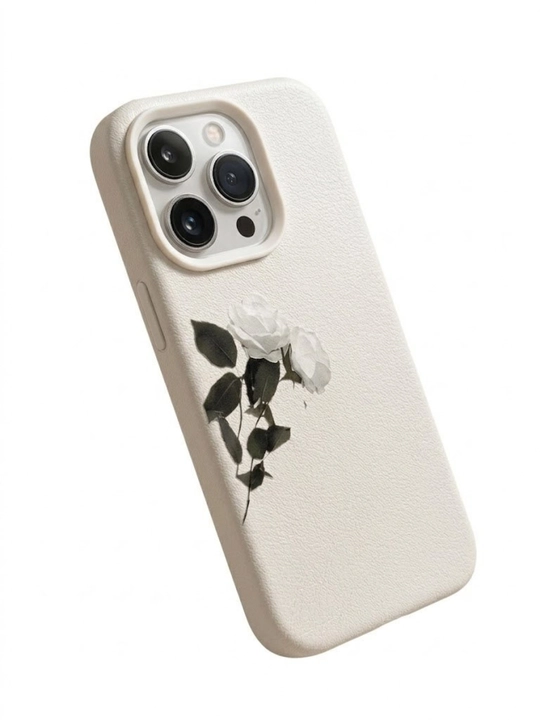 Кейс, чехол для iPhone 17 16 15 14 13  с floral текстурой красивый чехол на айфон айфон