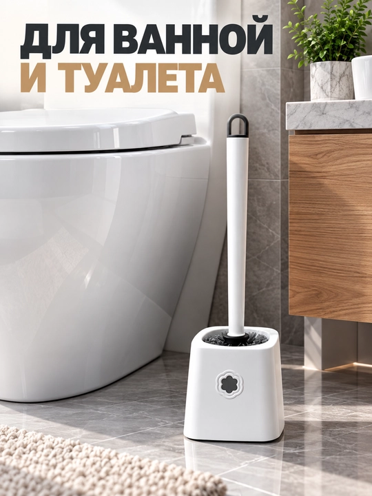 Туалетная щётка с держателем