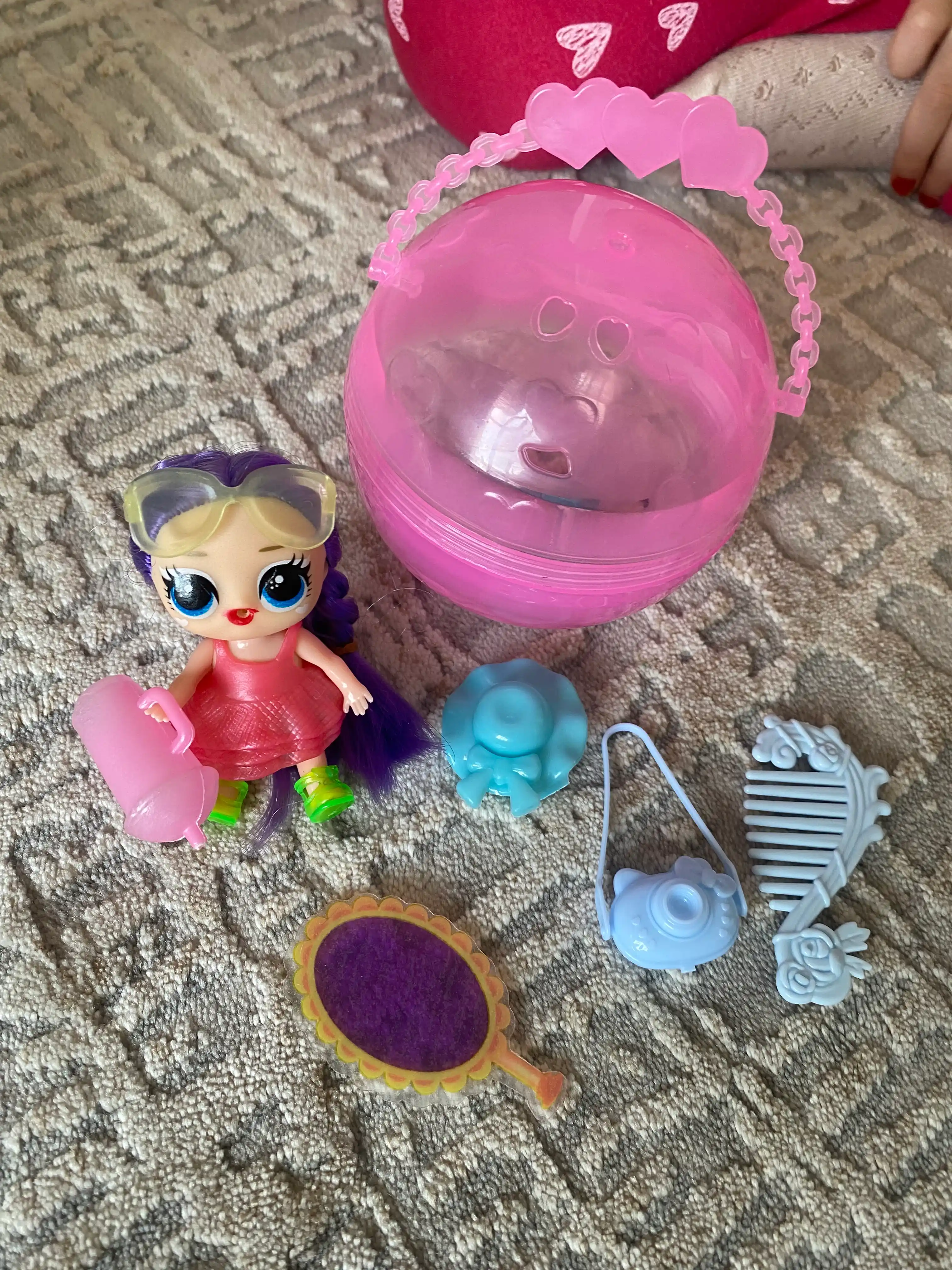 LOL Surprise Sparkle Doll — Кукла-сюрприз в шаре с аксессуарами, 9 см