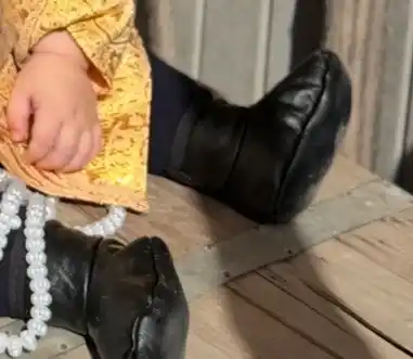 Кожаные носки для детей, для 1-3, 4-6, 6-8 лет