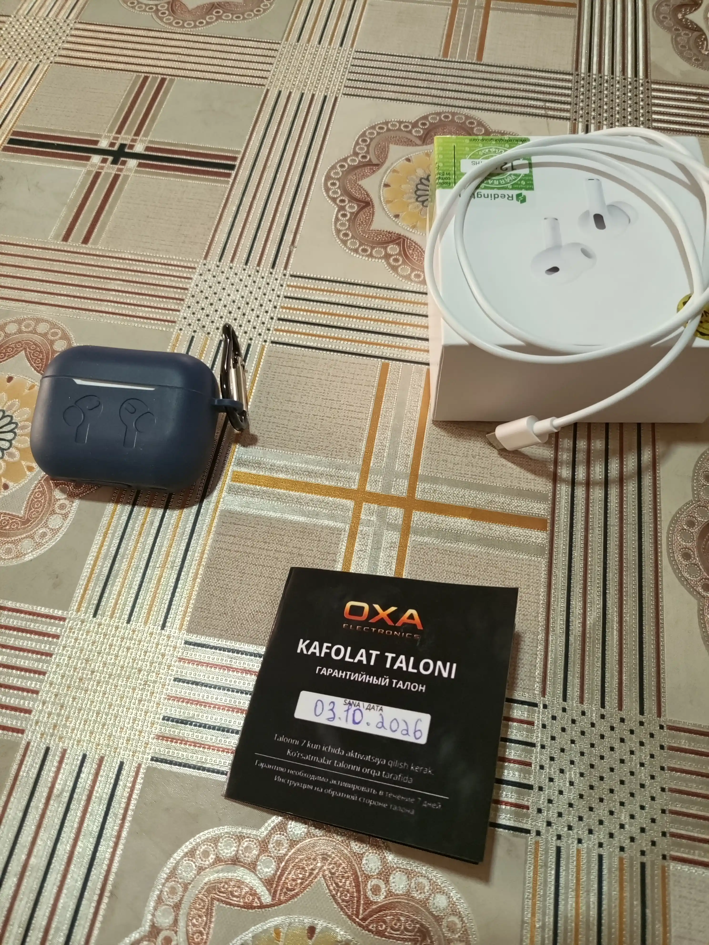 Simsiz quloqchinlar Pods Pro 2, sensorli Bluetooth, iPhone va Android uchun
