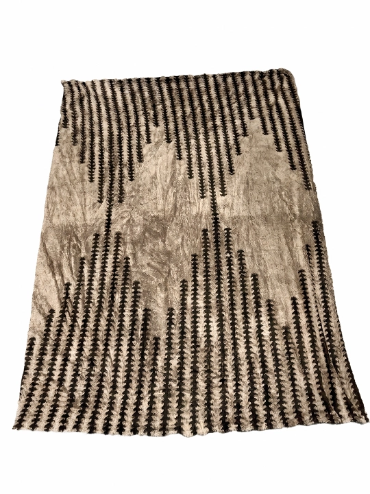 Yotoq va divan uchun yopinchiq, relyefli pled, 150x220 va 200x220