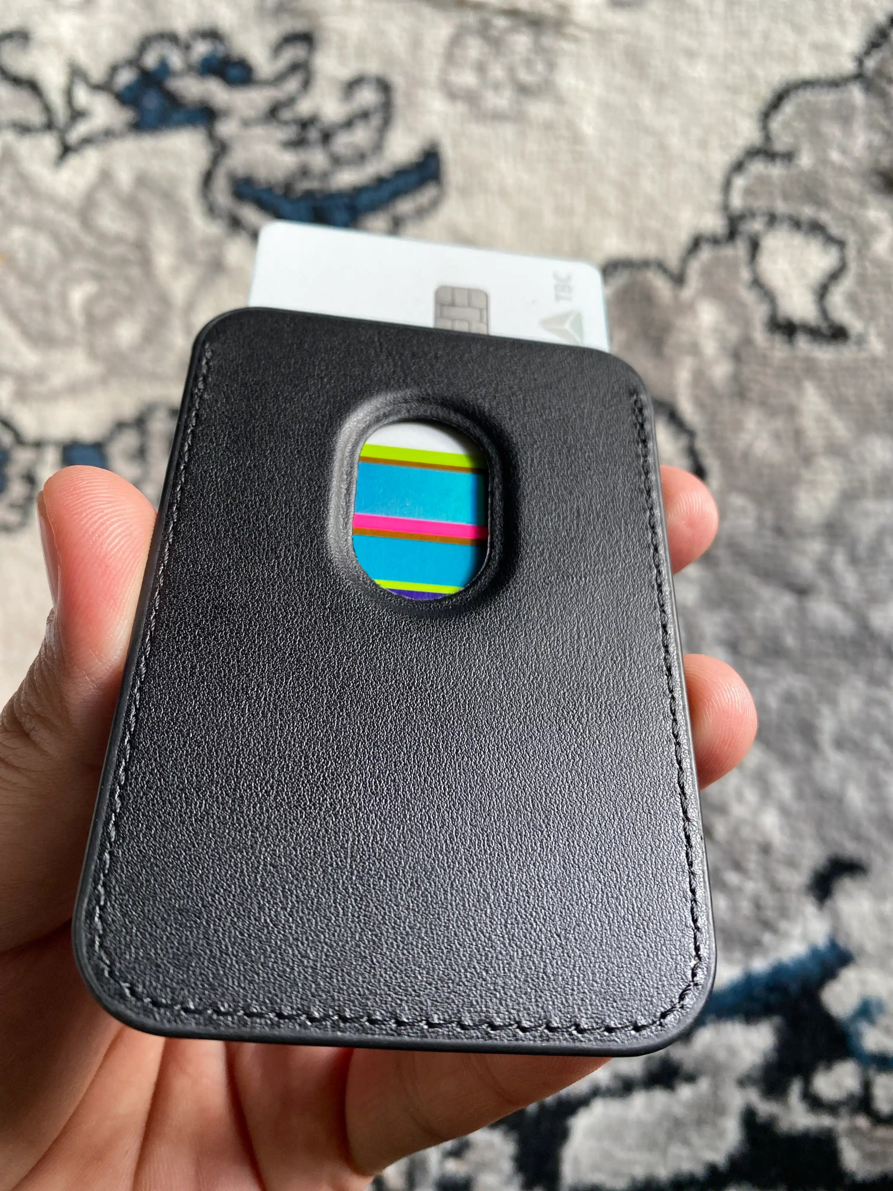 Держатель карт для iPhone MagSafe, магнитный кардхолдер, компактный