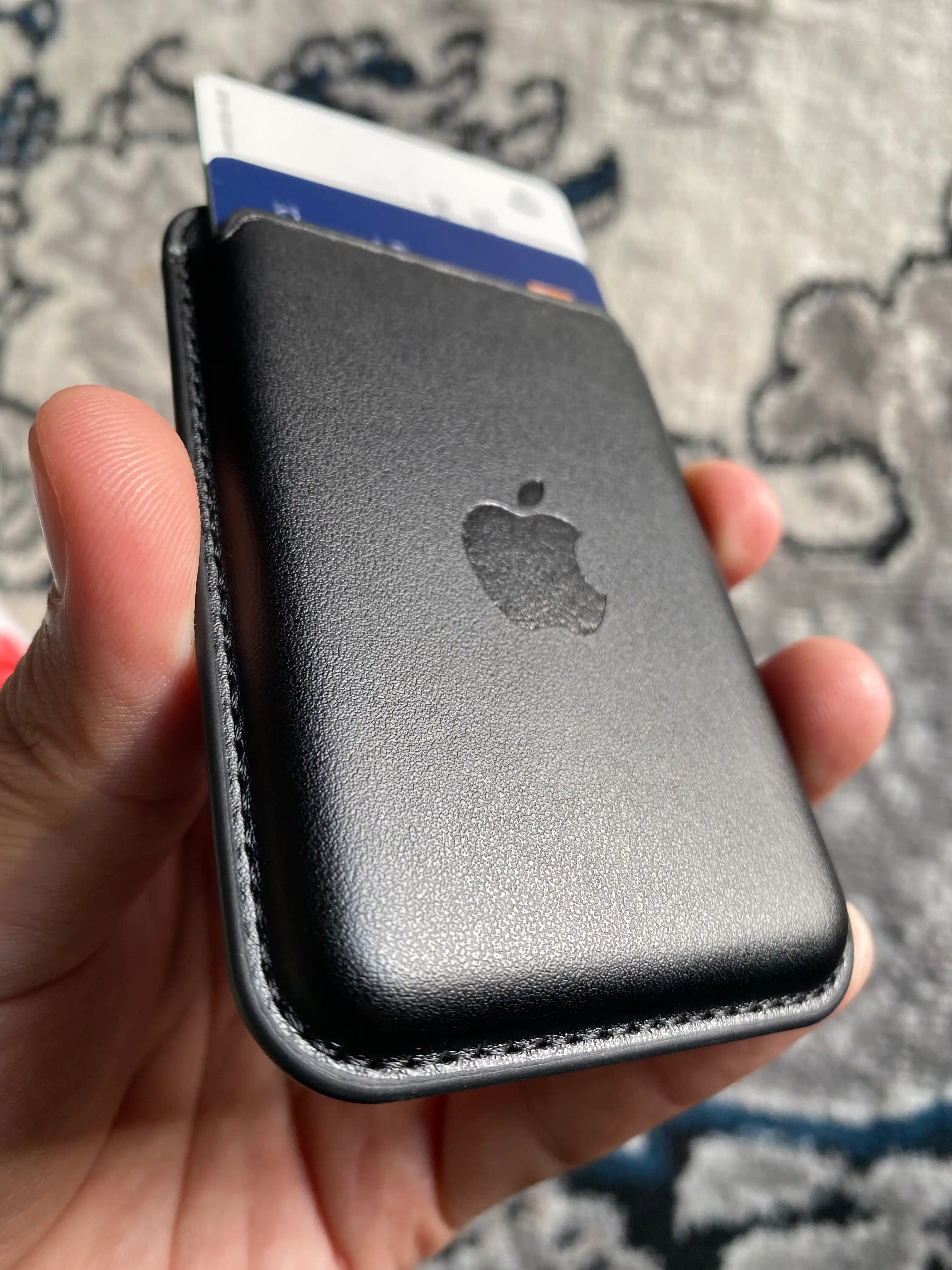 Держатель карт для iPhone MagSafe, магнитный кардхолдер, компактный