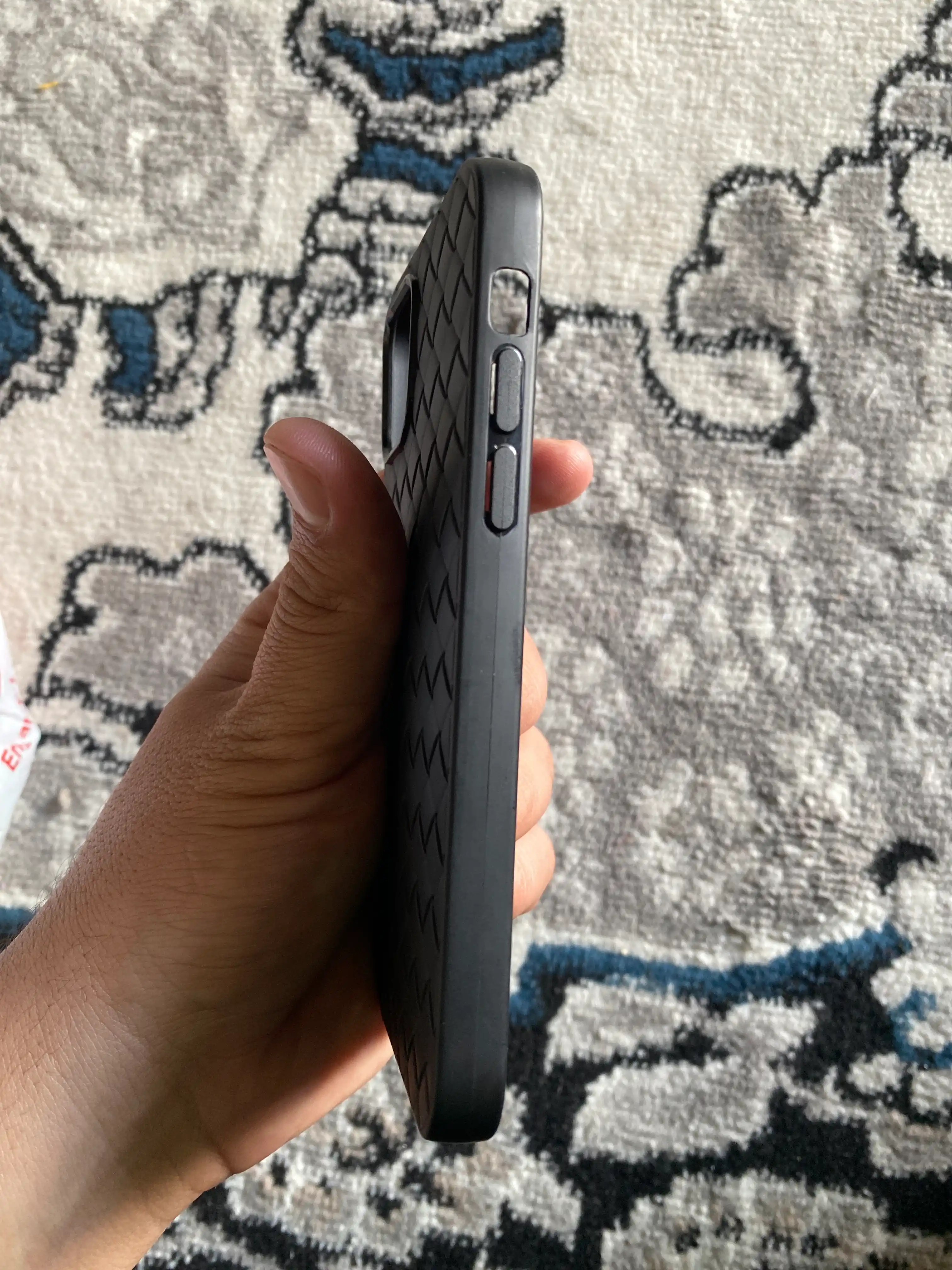 Плетеный чехол для iPhone, от XS до 16 Pro Max, защита камеры, стильный аксессуар