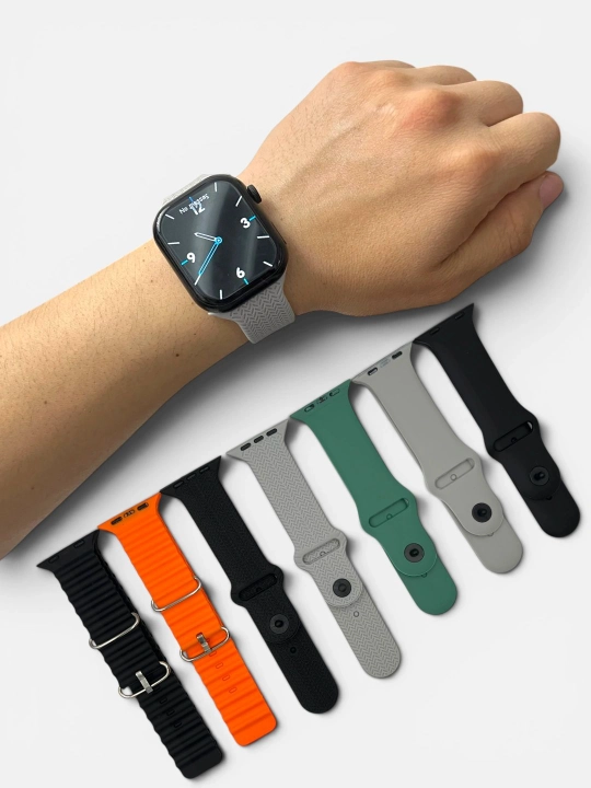 Smart Watch Maixinn Max Series 11, AMOLED экран, 7 ремешков в комплекте