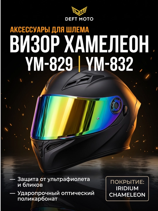 Shlem uchun rangli vizor, quyosh nuridan himoyalovchi motoshlem oynasi - 