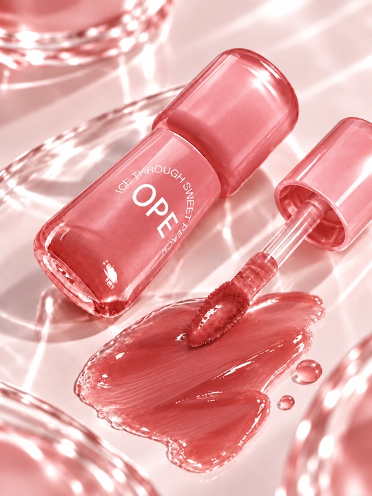 Блеск для губ OPE зеркальный увлажняющий, лёгкая текстура