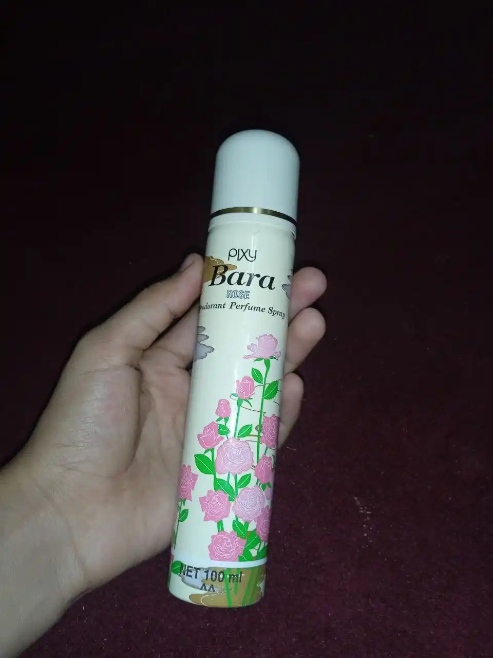 Dezodarant-sprey ayollar uchun Pixy Bara Rose, 100 ml