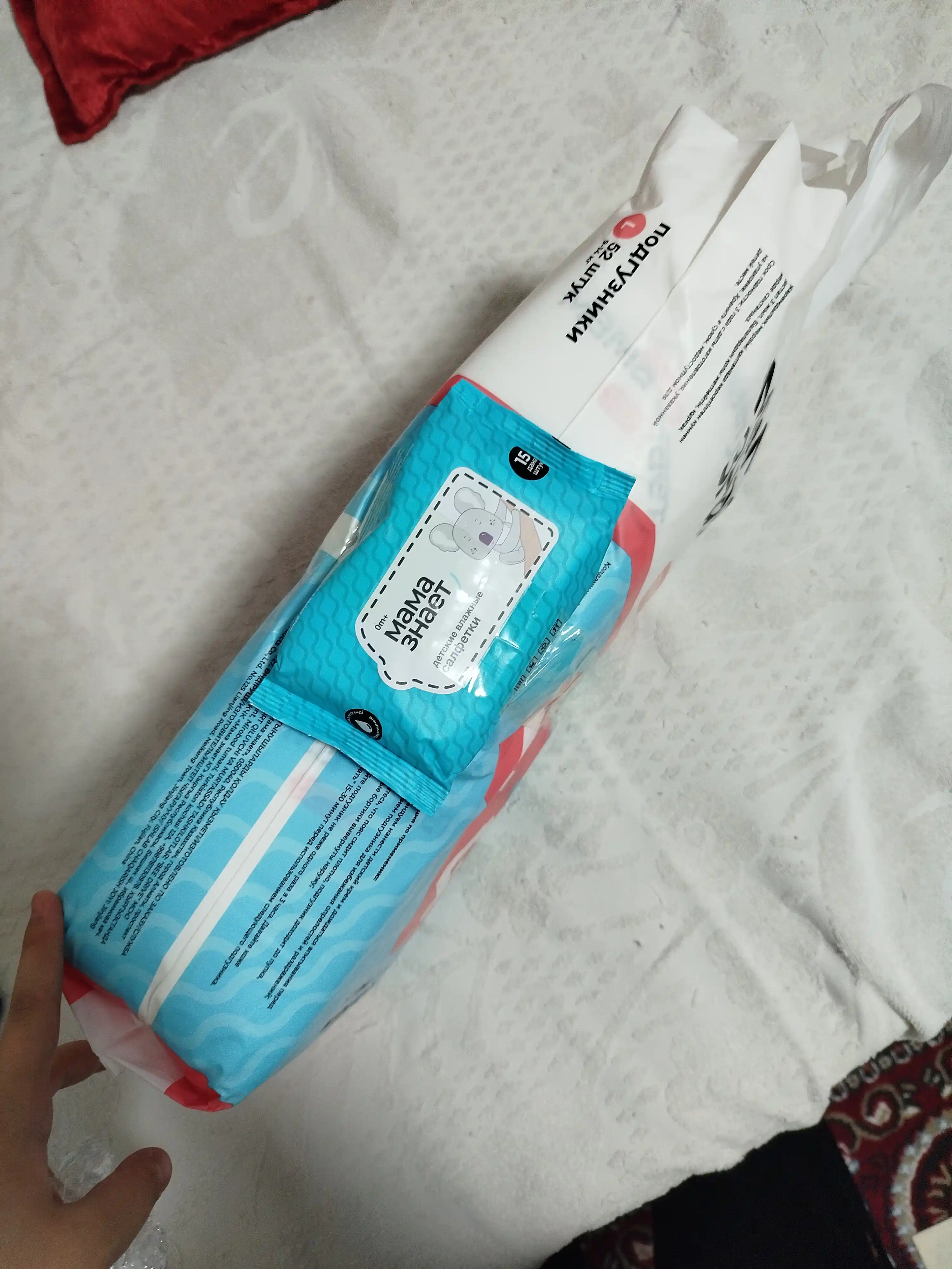 Mama Znaet bolalar uchun gipoallergen tagliklar, standart S, M, L, XL