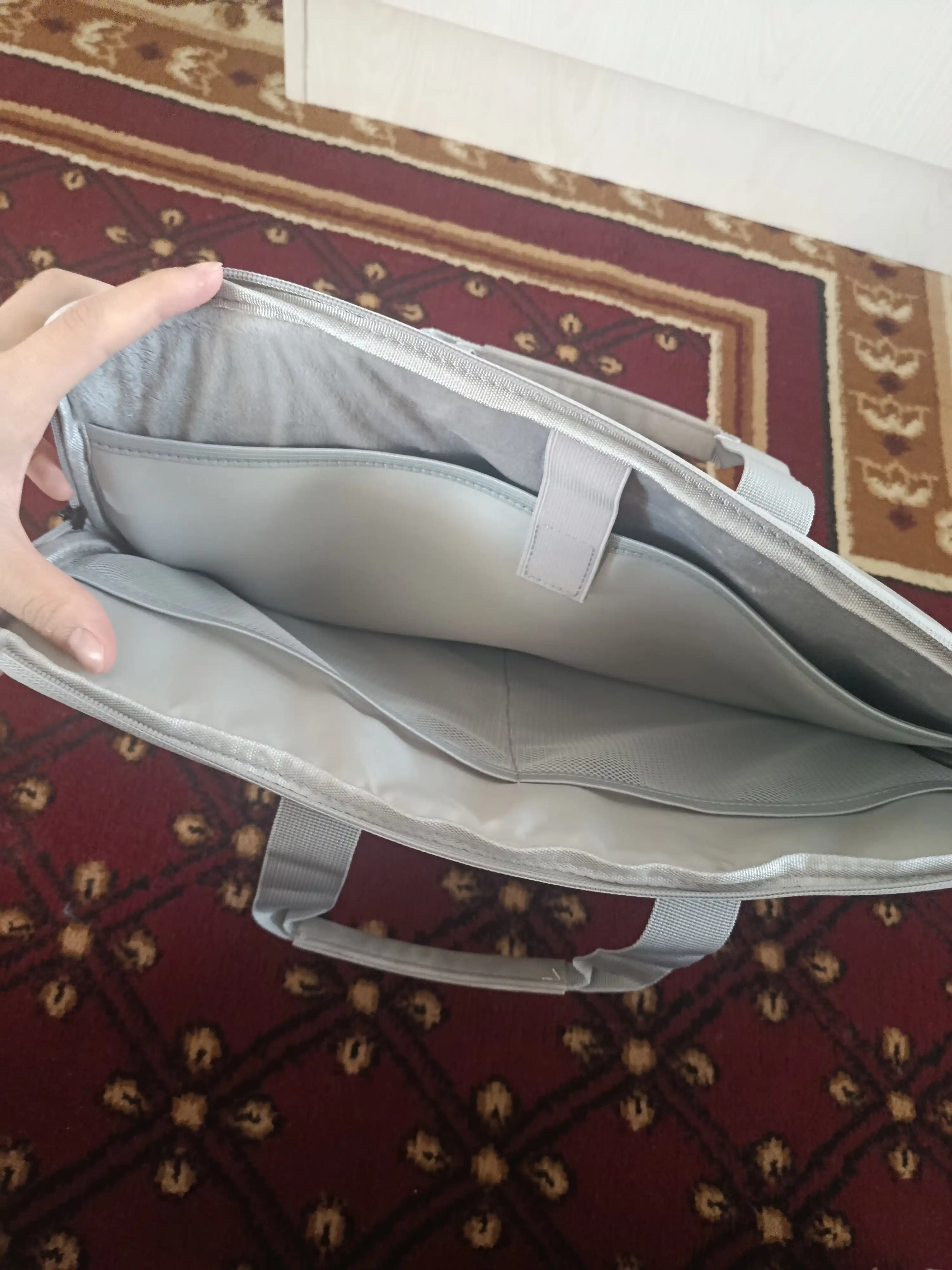 Премиальная сумка для ноутбука 15.6", водоотталкивающая, экозамша