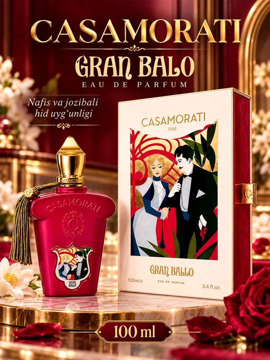 Casamorati Gran Ballo Eau de Parfum 100 ml — ayollar uchun atir - 