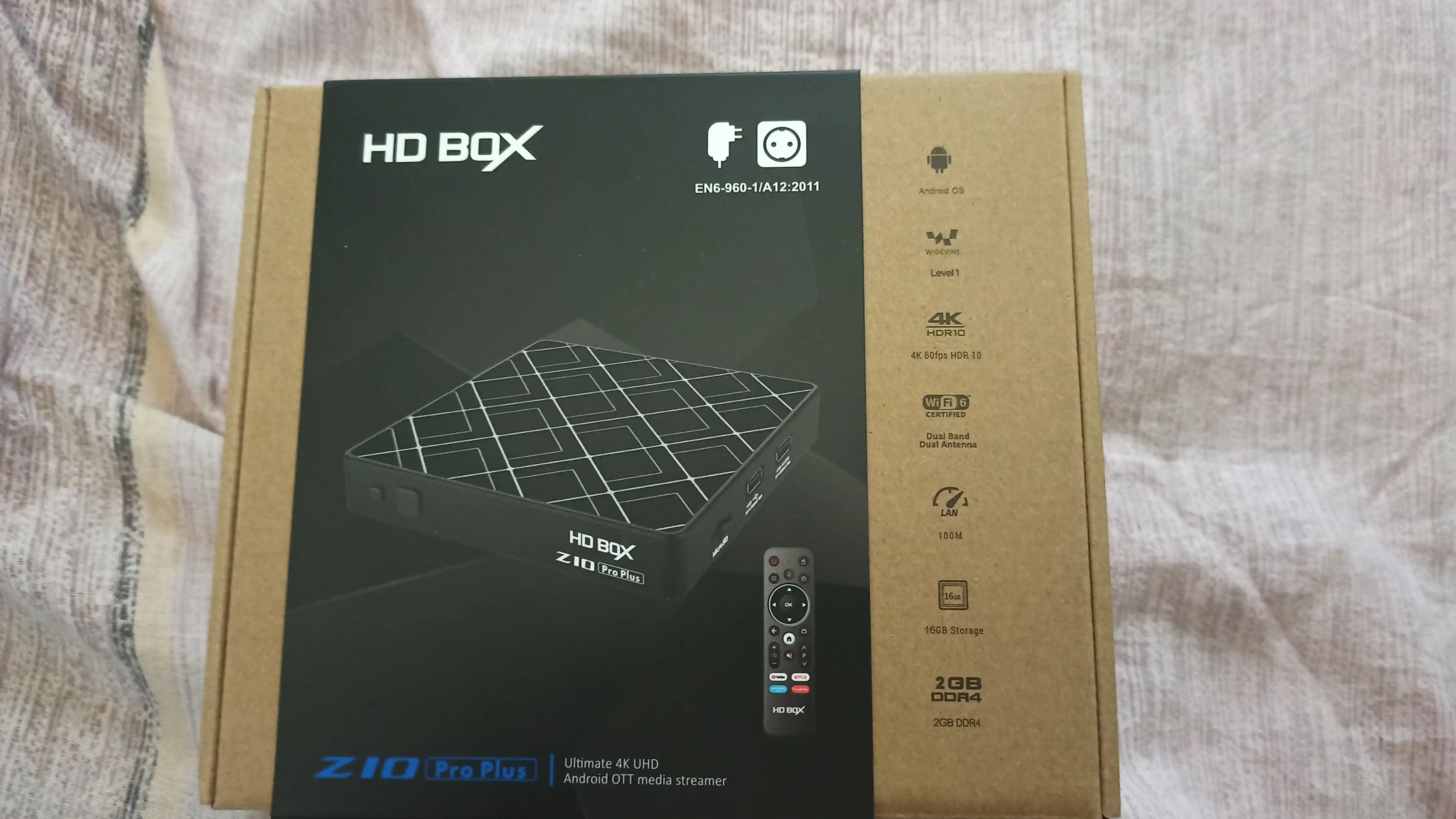 Смарт ТВ, приставка, Android HD BOX Z10 ProPlus, 4K Ultra HD