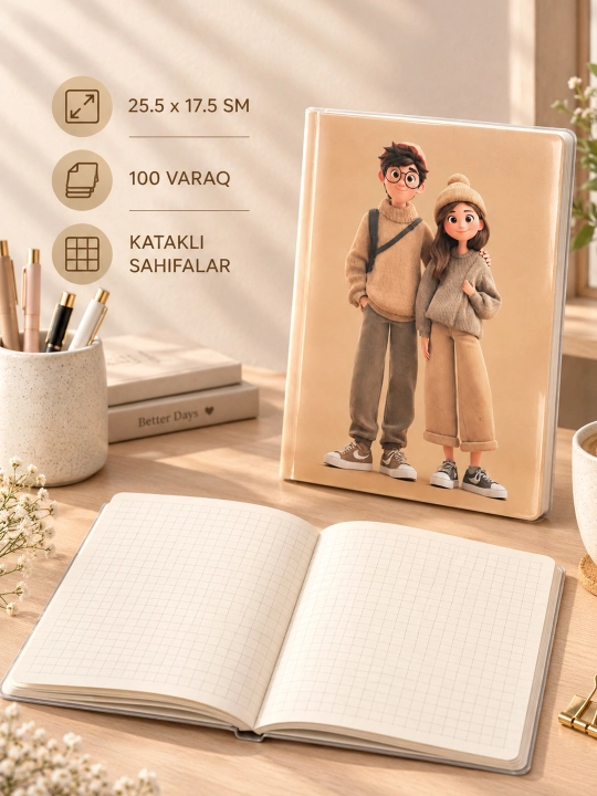 Для девочек — для ежедневных записей, конспектов и творческих идей , 100 листов