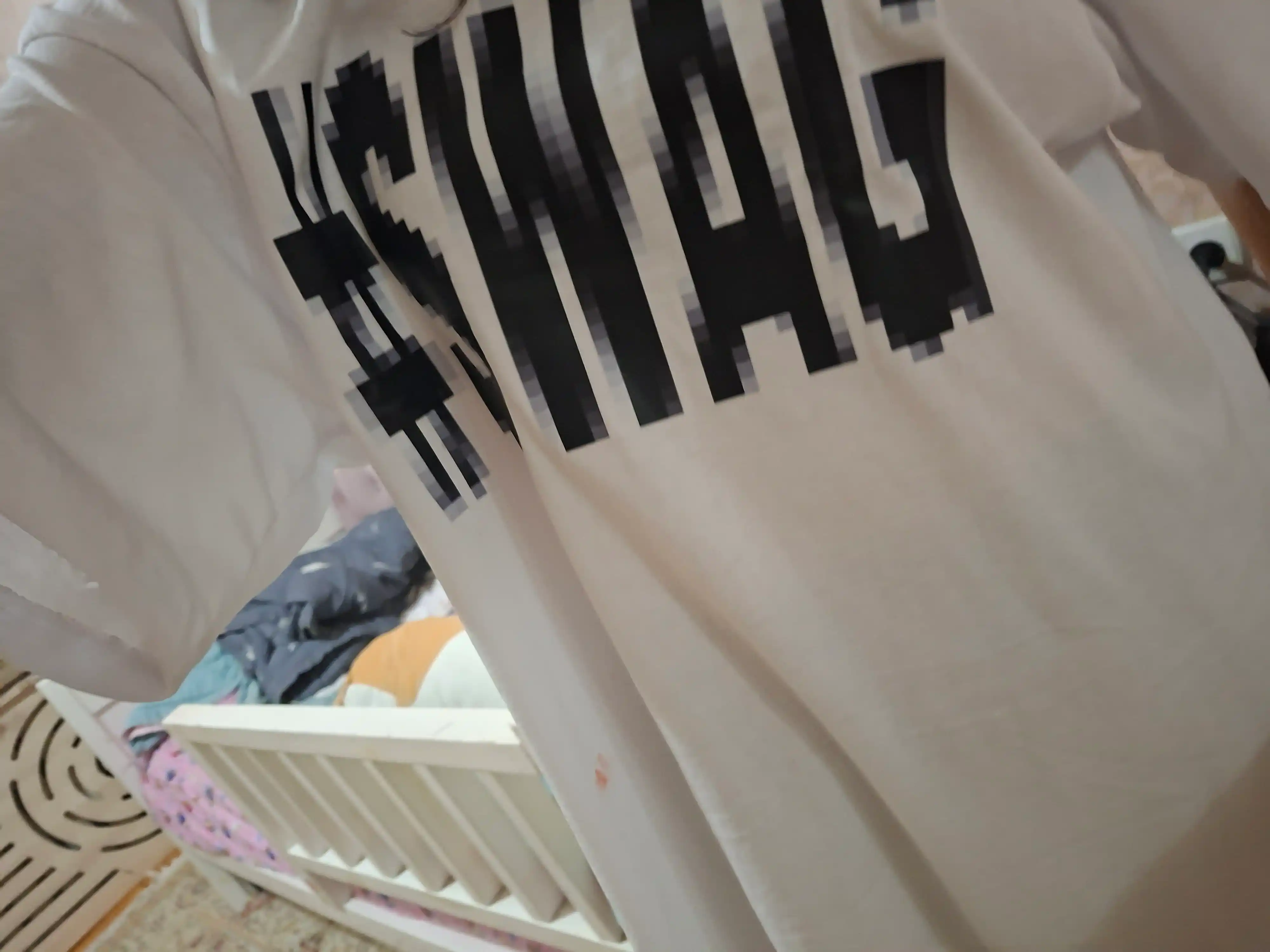 Katta o'lchamli y2k rangli swag printli futbolka