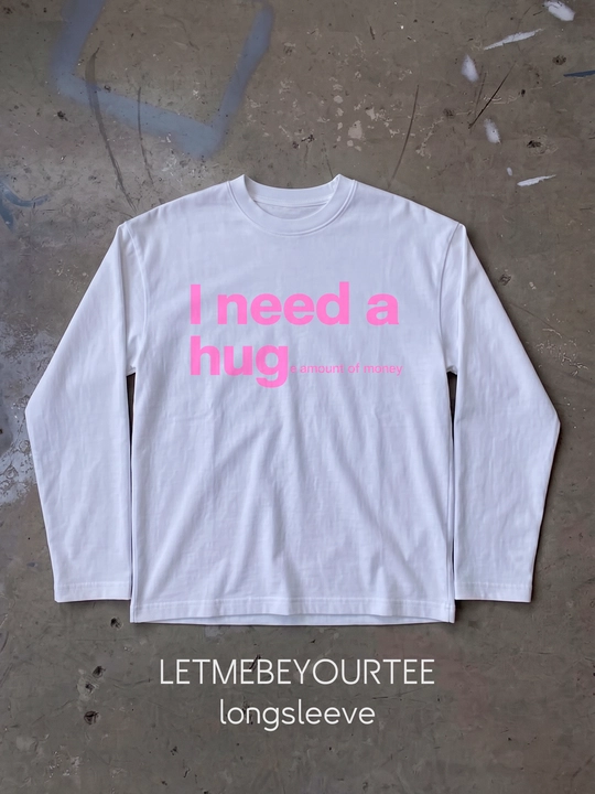 Oq LMBYT oversayz longslivi, I Need a Huge Amount of Money printi bilan - 
